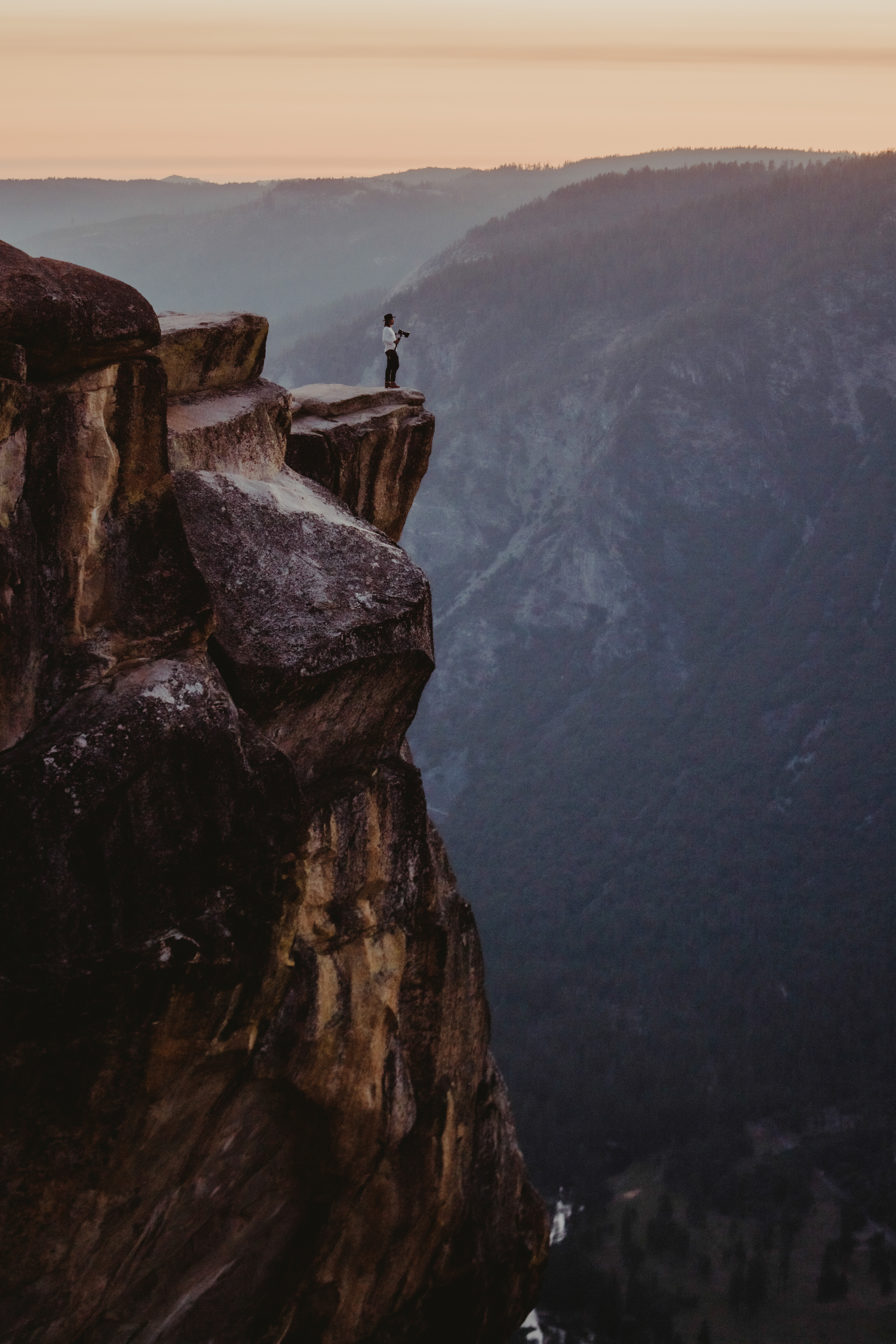 Photographer on a cliff — Chasing Light